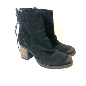 Bos & Co Black Suede Waterproof Barlow Boots